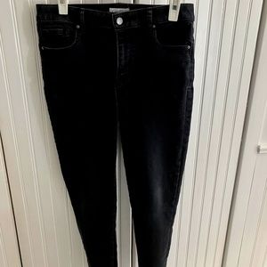 Women's black, high rise skinny jeans, size 4, Jessica Simpson